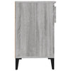 Kenkäkaappi harmaa Sonoma 102x36x60 cm tekninen puu