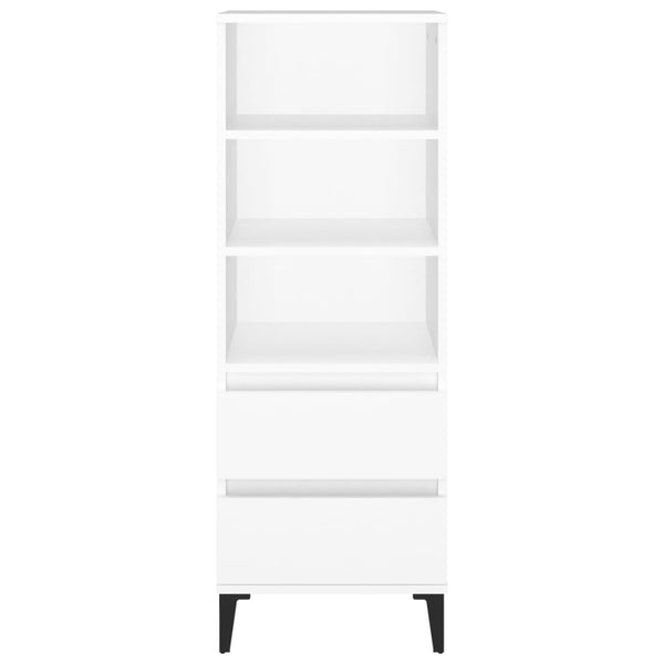 Valkoinen kaappi Carolee 40x36x110cm (puinen)