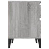 Yöpöydät 2 kpl harmaa Sonoma 40x35x50 cm