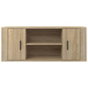 TV-taso Sonoma-tammi 100x35x40 cm tekninen puu