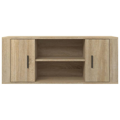 TV-taso Sonoma-tammi 100x35x40 cm tekninen puu