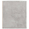 TV-taso betoninharmaa 100x35x40 cm tekninen puu