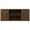 TV-taso ruskea tammi 100x35x40 cm tekninen puu