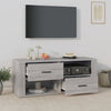 TV-taso harmaa Sonoma 100x35x40 cm tekninen puu