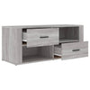 TV-taso harmaa Sonoma 100x35x40 cm tekninen puu
