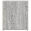 TV-taso harmaa Sonoma 100x35x40 cm tekninen puu