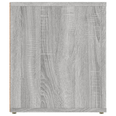 TV-taso harmaa Sonoma 100x35x40 cm tekninen puu