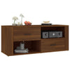 TV-taso ruskea tammi 100x35x40 cm tekninen puu
