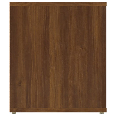 TV-taso ruskea tammi 100x35x40 cm tekninen puu