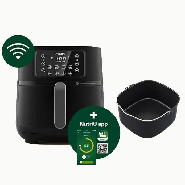 Philips Airfryer 7,2 L Musta - Vuodevaatteet.fi