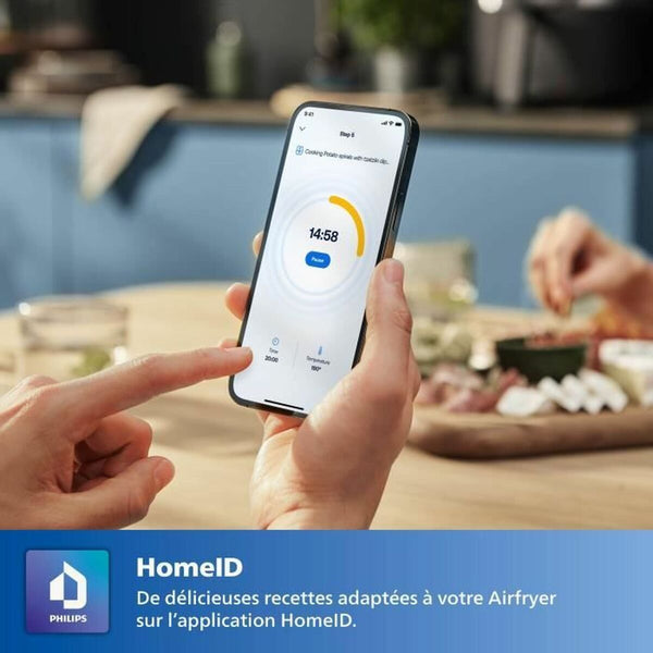 Philips Airfryer 7,2 L Musta - Vuodevaatteet.fi