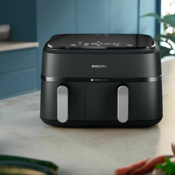 Philips Airfryer 9L Musta - Vuodevaatteet.fi