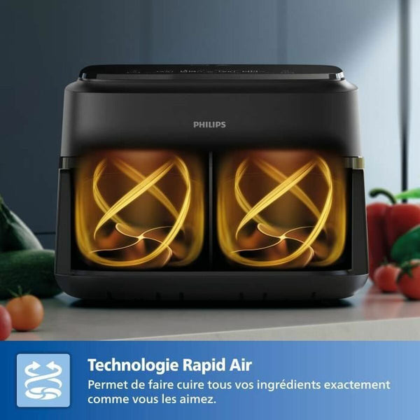 Philips Airfryer Musta - Vuodevaatteet.fi