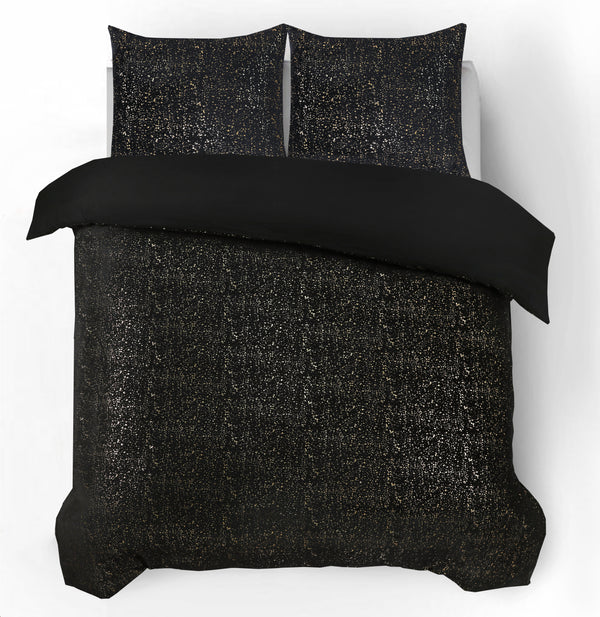 Glamour Flanellipussilakana Musta 140 x 200/220