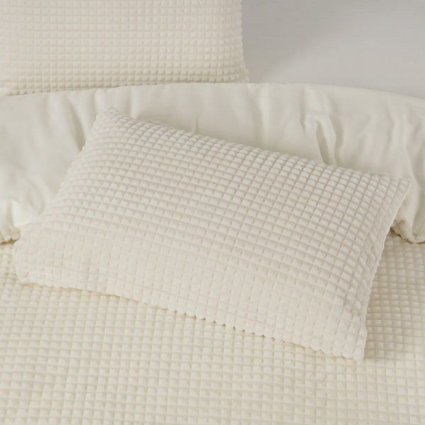 Beige Teddy Pussilakanasetti 140 x 200/220