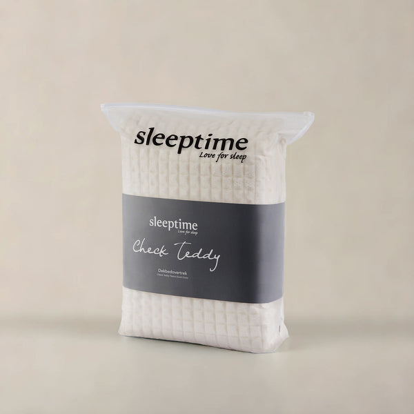 Beige Teddy Pussilakanasetti 140 x 200/220