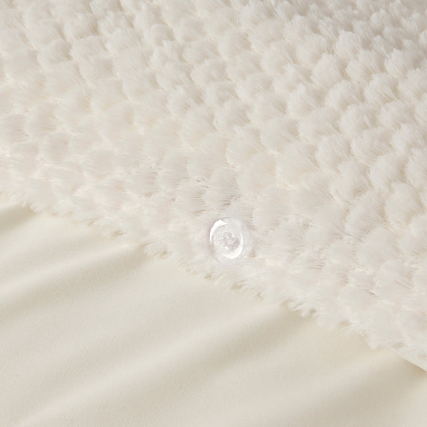 Teddy-vuodevaatteet Beige 140 x 200/220