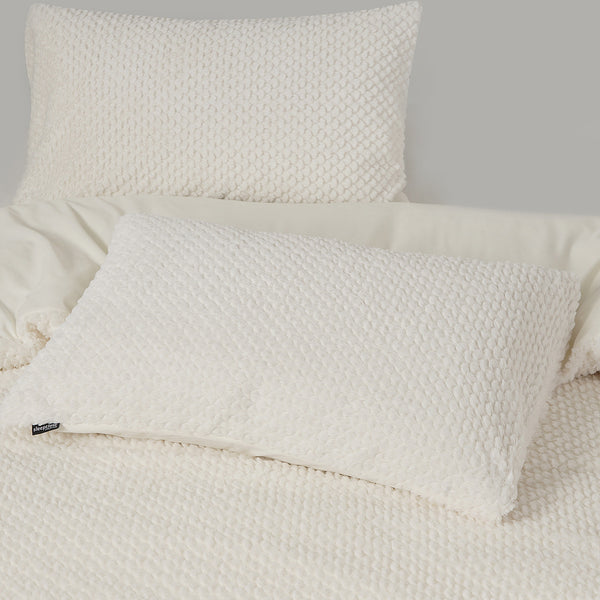 Teddy-vuodevaatteet Beige 140 x 200/220