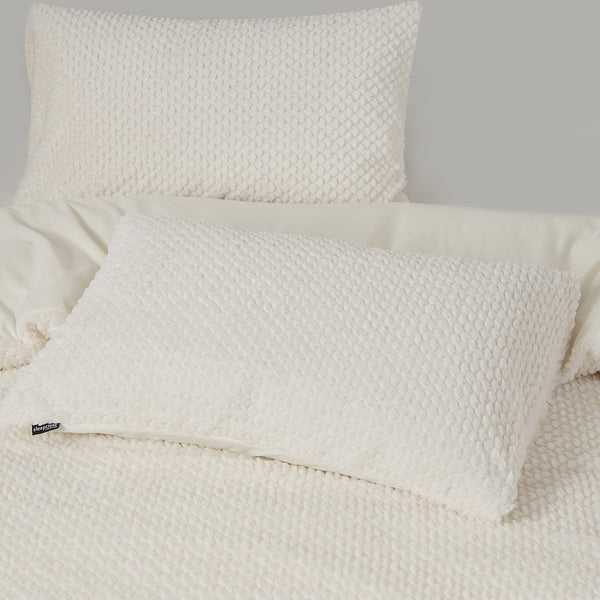 Teddy-vuodevaatteet Beige 140 x 200/220