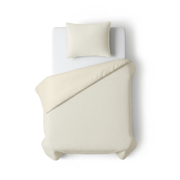 Teddy-vuodevaatteet Beige 140 x 200/220