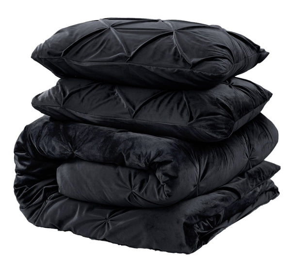 Musta Samettipussilakana 240 x 200/220