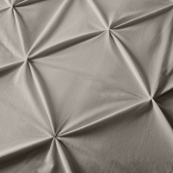 Samettipussilakana Pintuck Zand 200 x 200/220