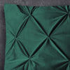 Velvet Pintuck Samettityynynpäälliset 2 kpl Vihreä 60 x 70 cm