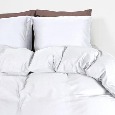 Bambu pussilakanasetti Valkoinen 140 x 200/220