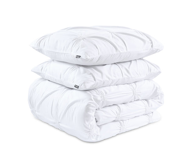 Pintuck Pussilakanasetti 240 x 200/220 cm