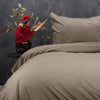 Pussilakanasetti Velvet uni Taupe/Harmaa