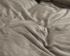 Pussilakanasetti Velvet uni Taupe/Harmaa