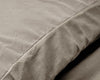 Pussilakanasetti Velvet uni Taupe/Harmaa