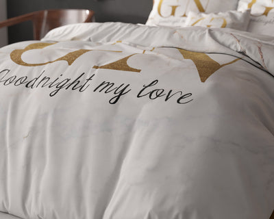 Pussilakanasetti - Goodnight Gold