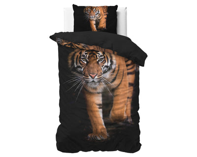 Pussilakanasetti - Tiger Icon Musta