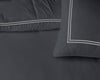 Percale pussilakanasetti - Brata Musta 200 x 200/260