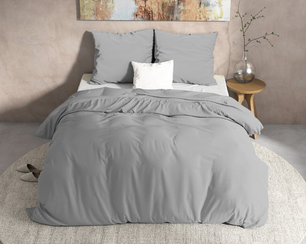 Pussilakanasetti DH Flanel Mendez Harmaa