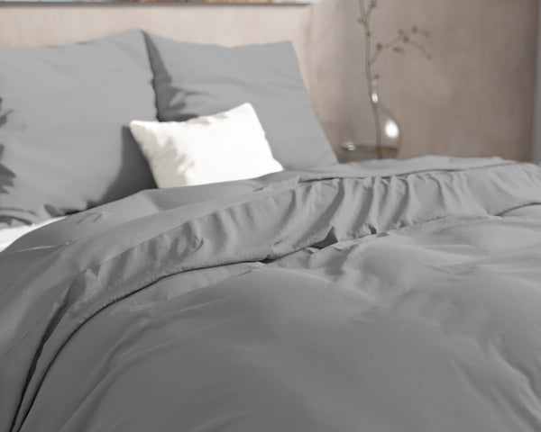 Pussilakanasetti DH Flanel Mendez Harmaa