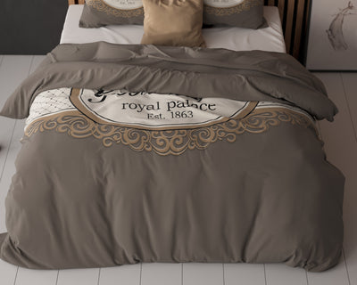 Pussilakanasetti Royal Palace Taupe