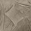 Pussilakanasetti Velvet Piping Taupe / Harmaa