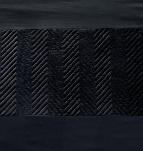 Samettipussilakana Crossline Musta 140 x 200/220