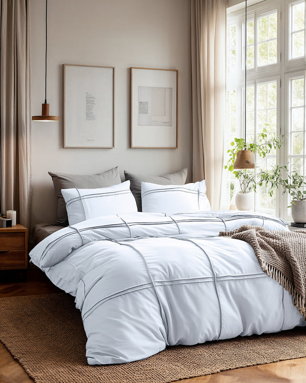 Tuftattu Pussilakanasetti 140 x 200/220