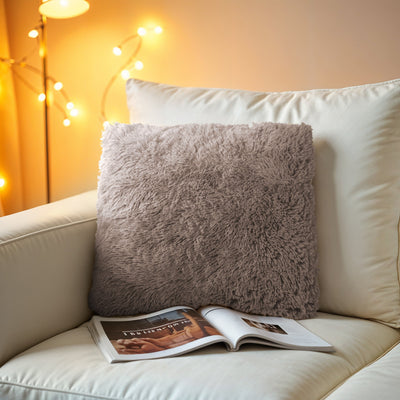 Sisustustyyny Polar bear Deep Taupe 50 x 50