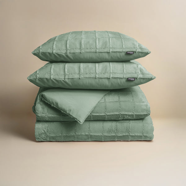 Vihreä Tekoturkispeitto 200x220