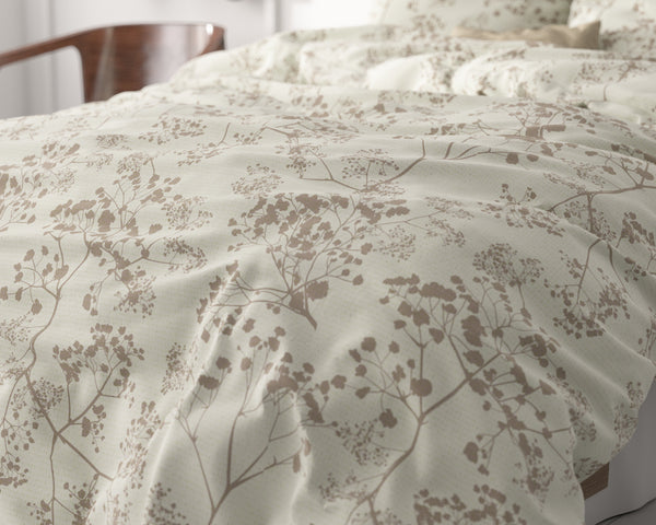 Firdo Groen pussilakanasetti 200 x 220 cm