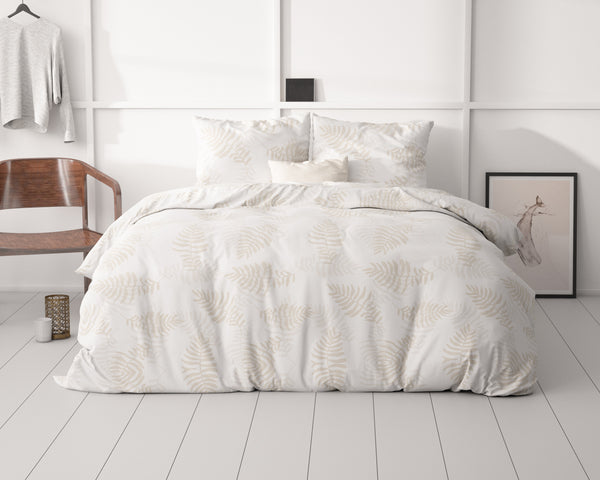 Leaves Light Wit Pussilakanasetti 240 x 200/220