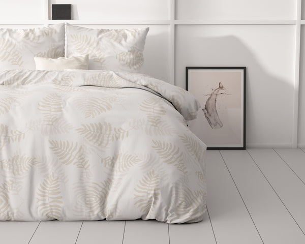 Leaves Light Wit Pussilakanasetti 240 x 200/220