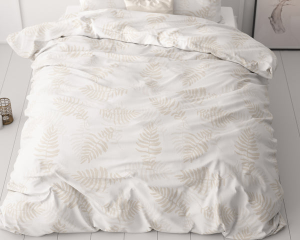 Leaves Light Wit Pussilakanasetti 240 x 200/220