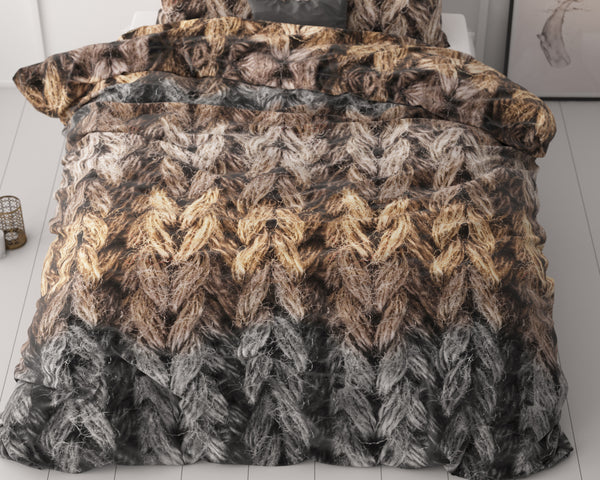 Trendy Neulottu Pussilakanasetti 240 x 200/220