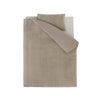 Pussilakanasetti Chevron Teddy Taupe