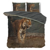 Pussilakanasetti Nature Tiger Taupe